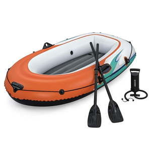 lot 42143 image: Ozark Trail 2-Person Inflatable Recreational Raft Set 6 5  x 40 -