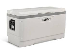 lot 37360 image: Igloo 150 Quart MaxCold Cooler - Convenient Design - Retail $186