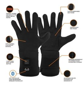 lot 40364 image: Realtree Adult Heated Multipurpose Gloves LXL