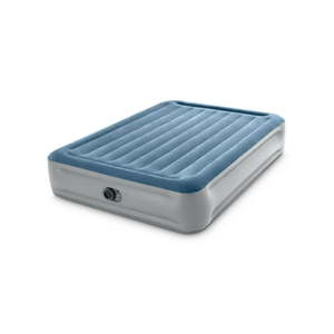 lot 40368 image: Intex 15  Full Essential Rest Dura-Beam Airbed Mattress with Built-in Pump