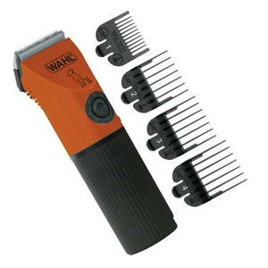 lot 41486 image: Wahl Touch up Battery Powered Pet Dog Clipper-Trimmer  OrangeBlack - 70008 - Retail $139