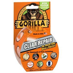 lot 41489 image: Gorilla Crystal Clear Tape  1.88 inch x 27 ft Roll