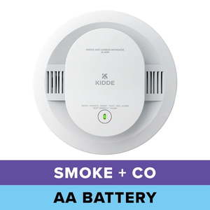 lot 41490 image: Kidde Battery-Operated Combination Smoke & Carbon Monoxide Detector  Batteries Included