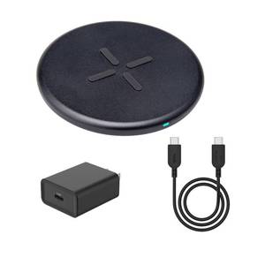lot 41513 image: Onn. 10w Wireless Fast Charging Pad For Smartphones And Other Qi-Enabled Devices