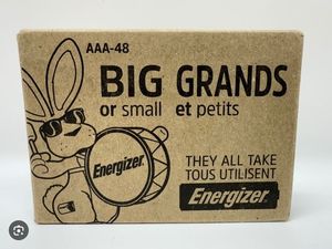 lot 42145 image: Energizer MAX AAA Batteries (48 Pack), Triple A Alkaline Batteries