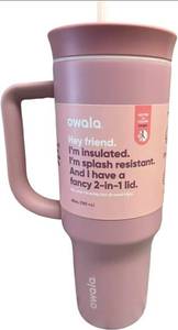 lot 42151 image: Owala Rosy Dreams Tumbler 40Oz