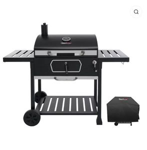 Deluxe 30-Inch Charcoal Grill with Cover - 746 sq. in. - Retail: $159