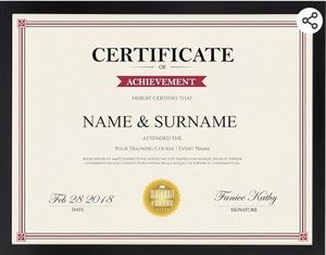lot 42178 image: Giftgarden 8.5x11 Picture Frame Black, Certificate Award Document Diploma 8.5 by 11 Thin Frame for Wall Tabletop Display, Single Pack