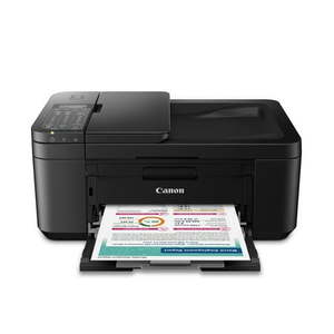 lot 42201 image: Canon PIXMA TR4722 All-in-One Wireless InkJet Printer with ADF  Mobile Print and Fax