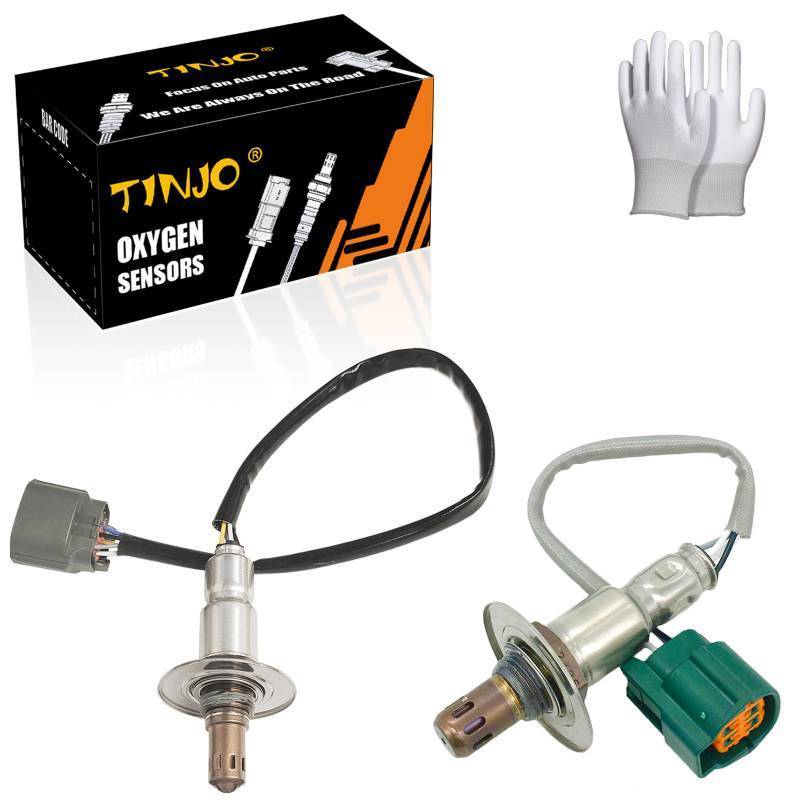 lot 12097 image: TINJO Oxygen O2 Sensor 234-5178 Upstream & Downstream 234-4988 Compatible with Subaru Forester 2014-2017, Subaru WRX 2015 2016 2017 Oxygen Sensor Replace OE 22641 AA650 22690AB010