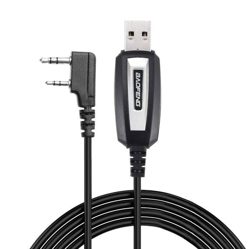 lot 12155 image: BAOFENG USB Programming Cable CH340 Chip Compatible UV-5R Mini BF-F8HP Pro 5RM UV-32 DM32 K5PLUS GMRS GM-15PRO UV-5G Plus GM21 AR-152 UV-21R Quansheng UV-K5 8 Ham Radio Accessories