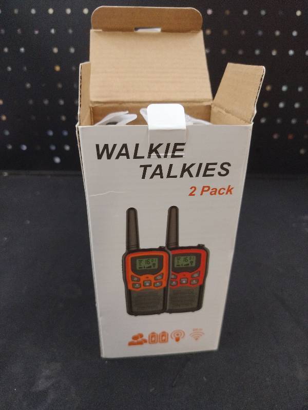 lot 6289 image: Two-Way Radio Walkie Talkie Set 2 Pack