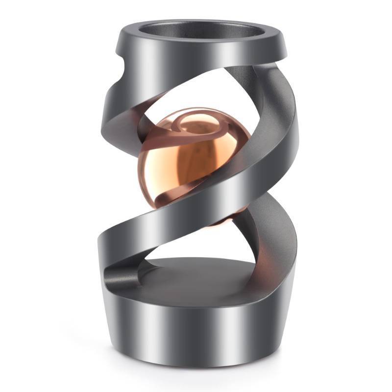 lot 20342 image: Upgraded Kinetic Desk Toys, Kinetic Spinning Desk Toy for Office for Adults, Quite Fidget Toys for Kids Teens, Desk Fidgets for Adults with ADHD (Grey Rose Gold)