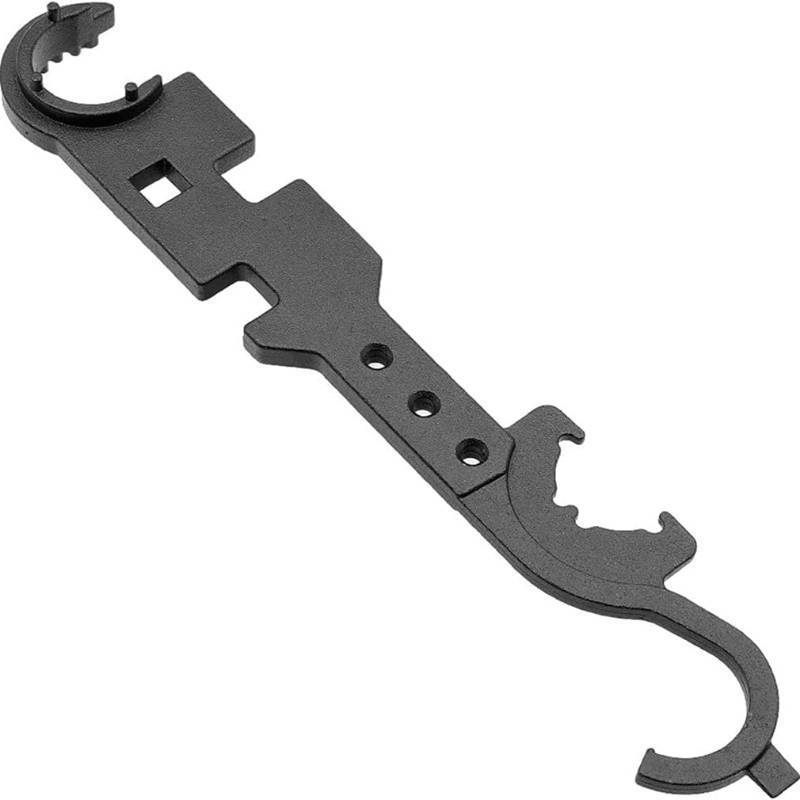 lot 14136 image: UNBRAN Armorers Wrench High Carbon Steel Hand Clamping Collet Chuck Spanner Buffer Tube Hand Clamping