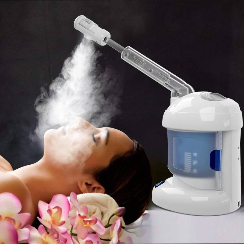 lot 4258 image: Kingsteam Facial Steamer - Ozone Steamer with Extendable Arm - Professional Nano Ionic Facial Steamer for Deep Cleaning - Portable for Personal Care Use at Home or Salon