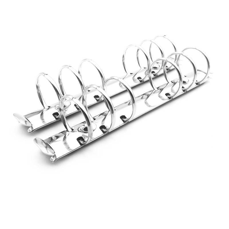 lot 4295 image: Shuokecrafts 2 Pieces 6-Hole Ring Binder Mechanisms Replacement Kit for Binder Planners (Personal A6 30mm)