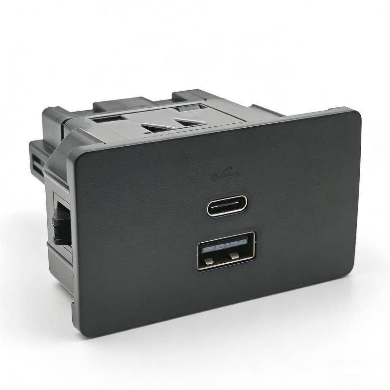 lot 6239 image: Bestycar USB Media Hub, Dual USB Ports, Compatible with Ford and Lincoln Cars, Easy Installation Guarantee