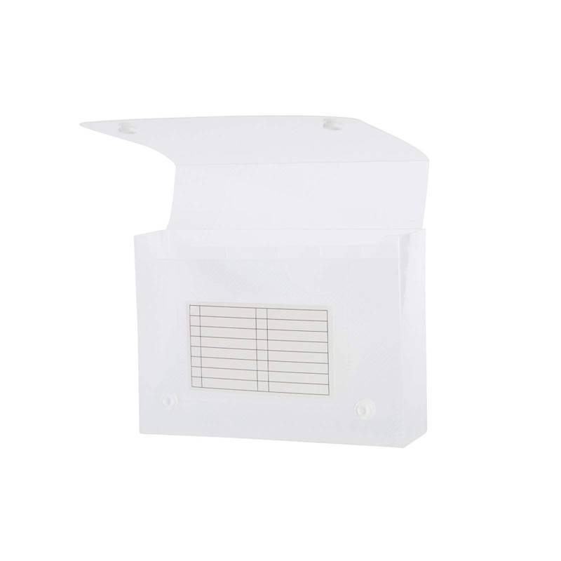 lot 13850 image: Filexec Products, Universial Case, 4x6, 5-Tabs Removable, Clear, Pack of 12 (50603-20223)