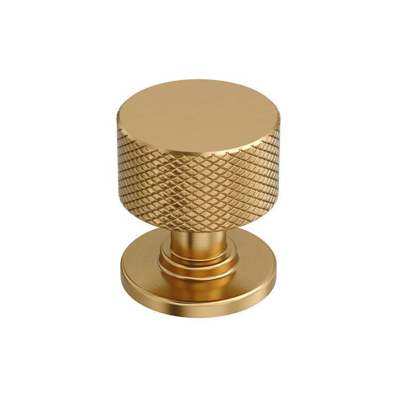 lot 12125 image: Amerock Balata 1-18 inch (29mm) Diameter Champagne Bronze Cabinet Knob, BP37632CZ