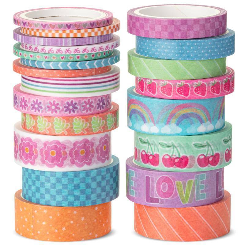 lot 4328 image: Mr. Pen- Washi Tape Set, 21 Rolls, Assorted Sizes, Pastel Bliss, 5 YardsRoll, Washi Tape for Scrapbook, Arts, Crafts, Journals and Planners