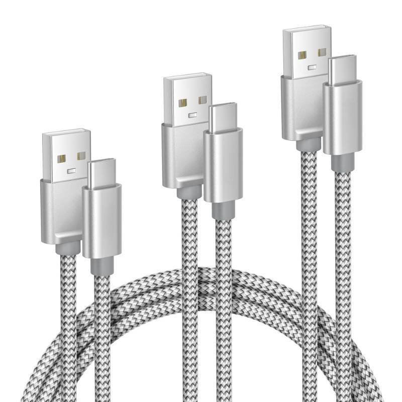 lot 4342 image: Elebase iPhone 17 17e Pro Max Charging Cable 1.53.36.6FT 3Pack,USB A to Type C Car Charger Cord,USBC Carplay Cable for New Apple 16 Plus iPad 10 Mini 7 Air 8,Airpods,Samsung Galaxy S26 S25 A17 Ultra