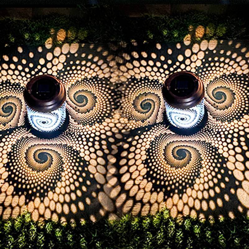 lot 3565 image: DIBIEECN Mothers Day Gifts for Mom, Birthday Gifts Grandma Ladies Solar Lanterns Outdoor Hanging Hollowed-Out Metal Waterproof LED Garden Decor Outside for Patio Yard Porch, Blue, 2 Pack