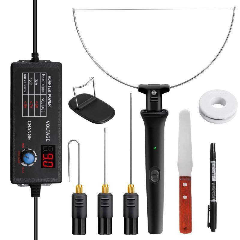 lot 6293 image: Hot Foam CutterFoam Cutter Electric Cutting Machine Pen Tools Kit with 110-240V0-28W Digital Voltage Controller Electric Cutting Machine Pen Tool