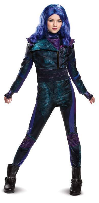 lot 6323 image: Disguise Descendants 3 Mal Costume, Officially Licensed Descendants 3 Costume for Girls, X-Large (14-16)