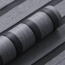 lot 2435 image: Gray striped vinyl