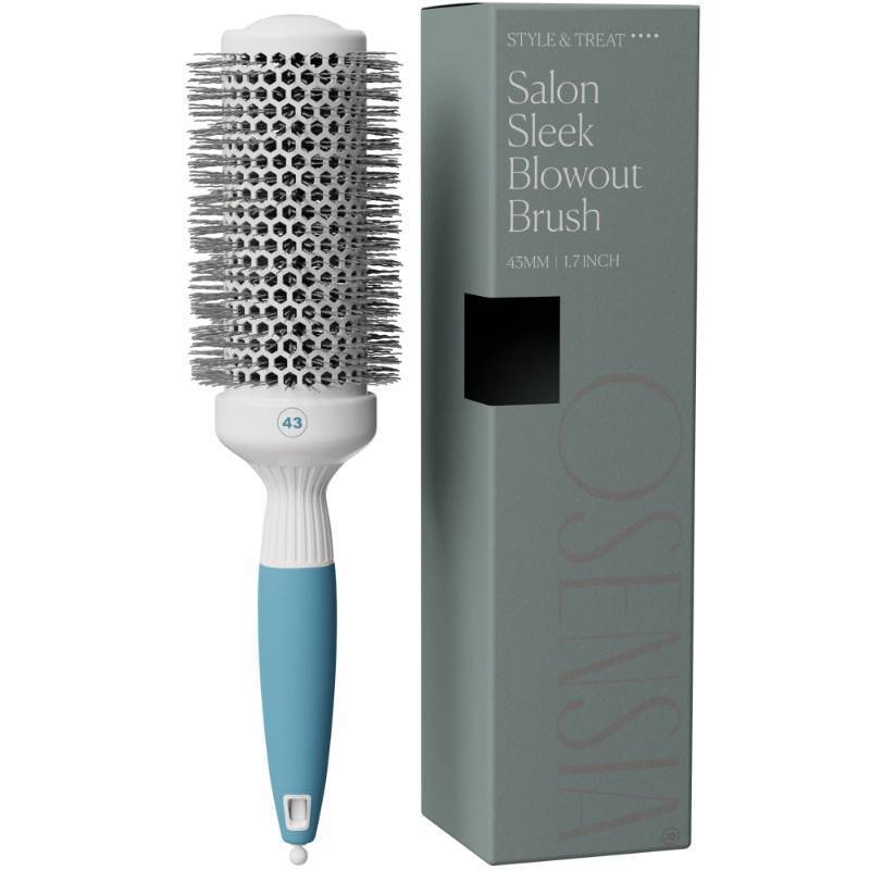 lot 18432 image: Medium Round Brushing Brush - Ceramic Hair Brush for a Smooth Salon Style Look - Professional Brushing Brush Ideal for All Hair Types - 43 mm