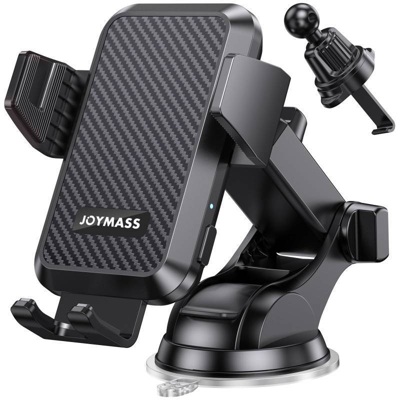 lot 18037 image: JOYMASS Wireless Car Charger, Phone Holders for Your Car, 15W Auto Clamping Phone Mount Car Accessories for iPhone 16 15 14 13 12 Mini Pro Max 11 XR XS, Samsung Galaxy S24 Ultra S23 S22 Note 20, etc