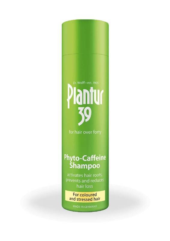 lot 14122 image: Plantur 39 Phyto Caffeine Shampoo for Coloured & Stressed Hair (250ml)
