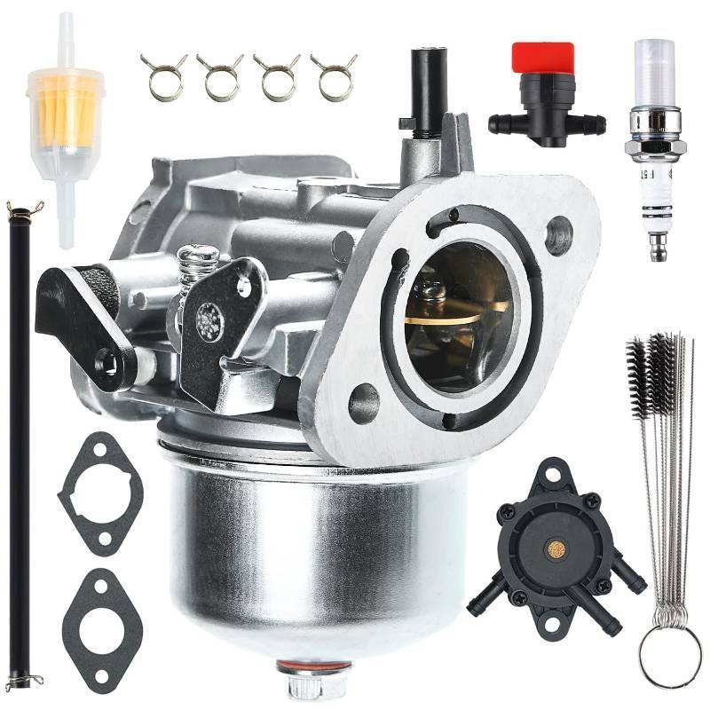 lot 19950 image: Carburetor for Kawasaki FH430V FH381V FH541V FS481V Engine OEM Replacement Part # 15003-7047 15004-7057 15003-7107 15003-7054, carb with gastket