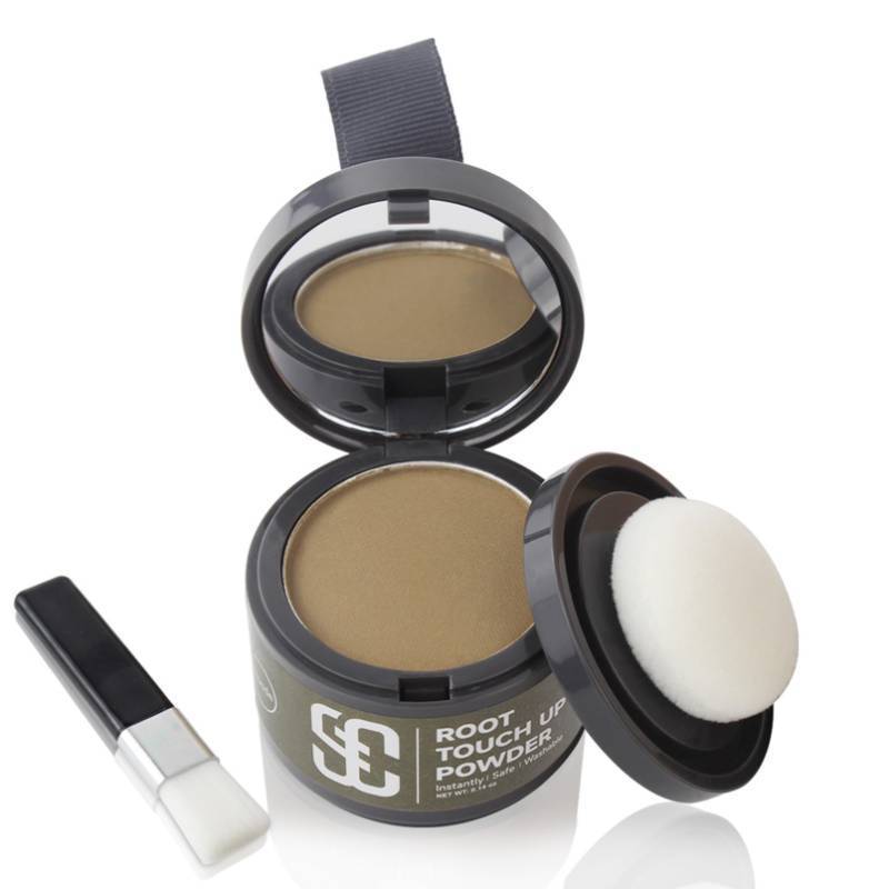 lot 4326 image: SOVONCARE Hairline Powder - Root Touch Up & Gray Hair Concealer for Men and Women, Instantly Covers Thinning Hair and Bald Spots, Natural-Looking Coverage Blonde