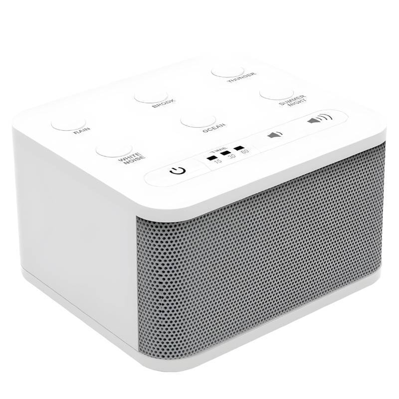 lot 2459 image: Big Red Rooster Sleep Sound Machine - White Noise Device for Kids and Babies with Rain and Nature Sounds - Portable Noise Cancellation for Nap Time, Bedroom, Nursery, or Office - 4x4x3 in