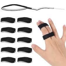 lot 4400 image: Buddy Tape Finger Straps 12 Piece Set