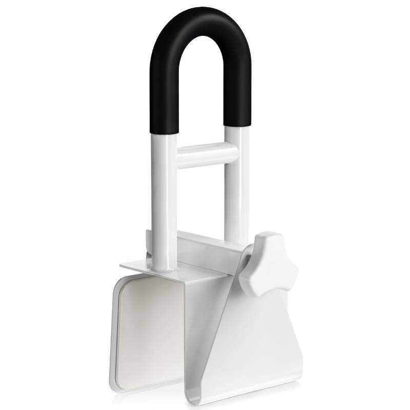 lot 10181 image: Bathtub Safety Rail, Bathtub Handle Grab Bar with Non-Slip Grip for Seniors, Elderly, Fits 3.1 to 6.7 Inch Tub Walls, Supports 300 lbs