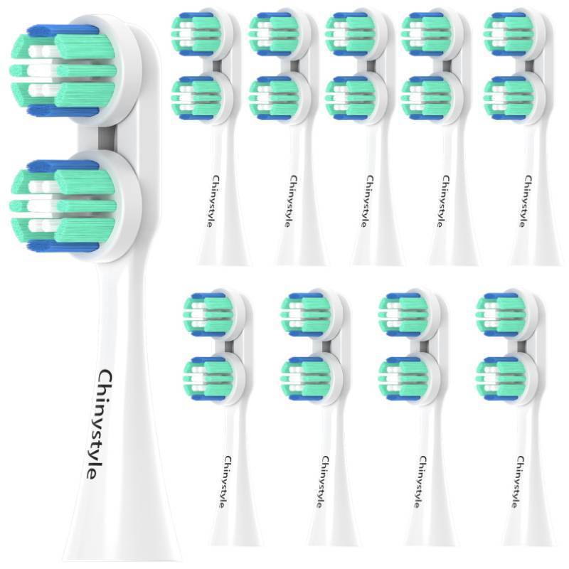 lot 12207 image: Electric Toothbrush Replacement Heads for Spinbrush Pro Series �� Compatible with PRO Clean & Pro Whiten (Legacy Handles Only), Medium Bristles, Adult, Individually Wrapped, 10-Pack