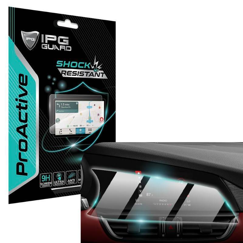 lot 14203 image: IPG ProActive Made for Alfa Romeo 2023 Giulia 8.8 Navigation Display 9H Hardness Screen Protector Nano Ceramic Film Ultra Responsive High Clarity Anti Scratch Smudge & Shock Proof Guard for Giulia