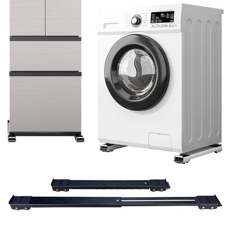 lot 15949 image: Appliance Rollers Heavy Duty,Max 32in,Second Generation Extendable Appliance Rollers Mobile Washing Machine Base Easily Move Washing Machines, Dryers, Refrigerators, Furniture (Black (Upgrade wheel))