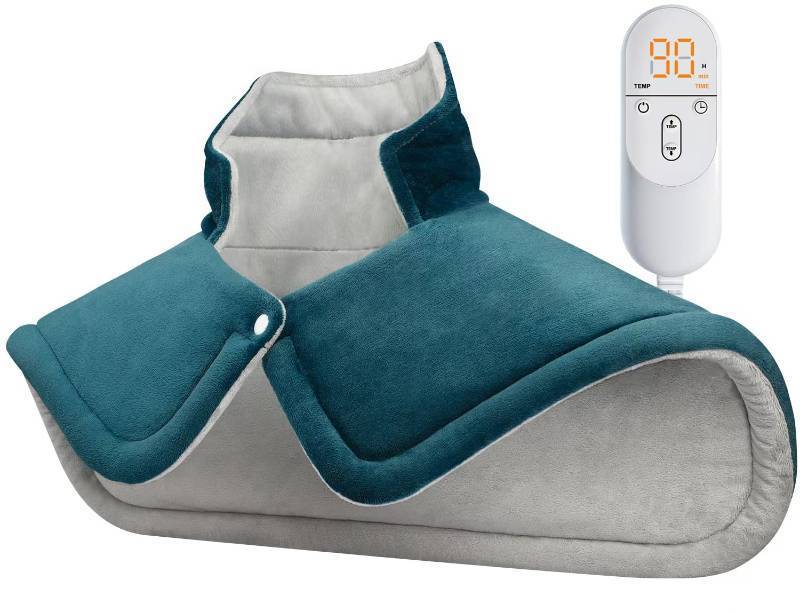 lot 19951 image: Neck Heating Pad, Upgraded PTCNTC Even Heating, Heat Pad for Neck Shoulders Back, Versatile Electric Heated Neck Wrap for Full-Body Relax, Birthday Gifts for Women Men, Mothers Day Gifts for Mom Wife