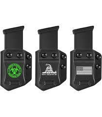 lot 20433 image: Tactical Kydex Holster Set with Hardware for Pocket Knives