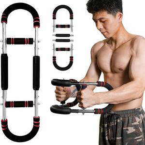 Chest Workout Equipment, Twister arm Trainer, Adjustable 5 Resistance Levels Ergonomic Home Gym Equipment, Chest Workout Equipment for Daily Fitness and Muscle Building Training