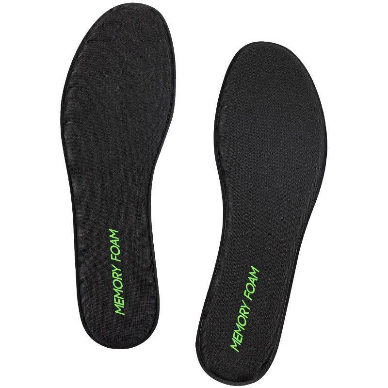 lot 2087 image: Memory Foam Insoles for Skechers Shoes, Replacement Inserts for Sneakers, Cushioned Inner Soles for Comfort and Foot Pain Relief(ColorBlack,SizeUS Men11-EU45) Retail $10.75