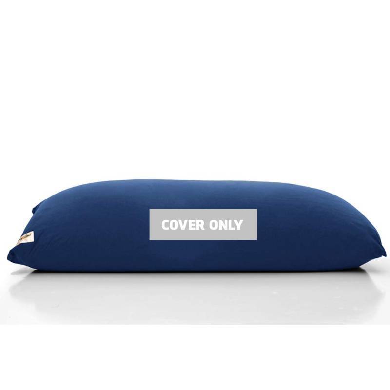 lot 2051 image: Yogibo Max Replacement Bean Bag Cover, Removable, Washable, Blue72x24x24 - Retail $109