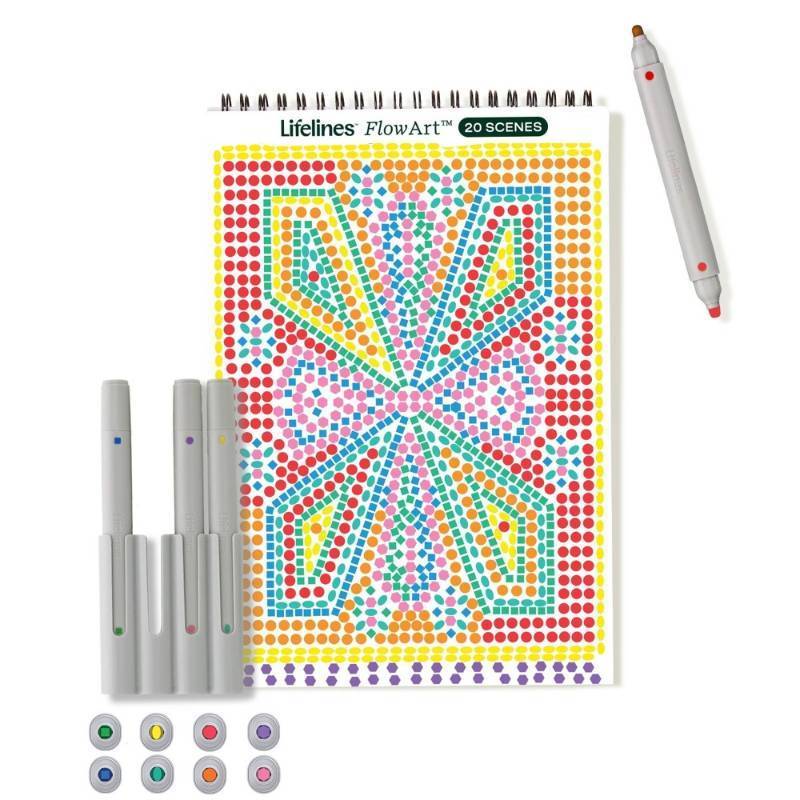 lot 2120 image: Lifelines FlowArt - Mosaic Designs, Mediterranean - Retail $13