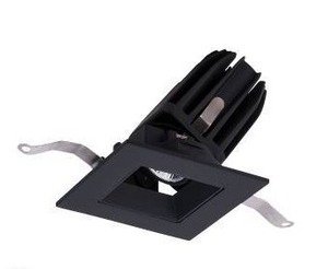 lot 13054 image: Wac Lighting 2 Inch Adjustable Trimmed Square Light, Black