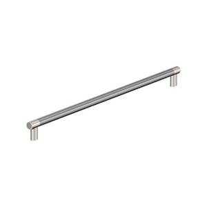 lot 13093 image: Esquire 24 in. (610mm) Modern Polished NickelStainless Steel Bar Appliance Pull