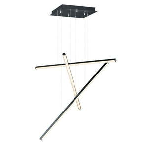 lot 13119 image: E21373-BK ET2 Lighting Hover - 47.5 Inch 54W 3 LED Pendant