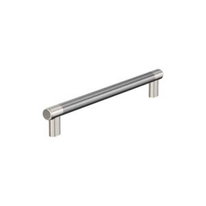 lot 13120 image: Esquire 12 in. (305mm) Modern Polished NickelStainless Steel Bar Appliance Pull
